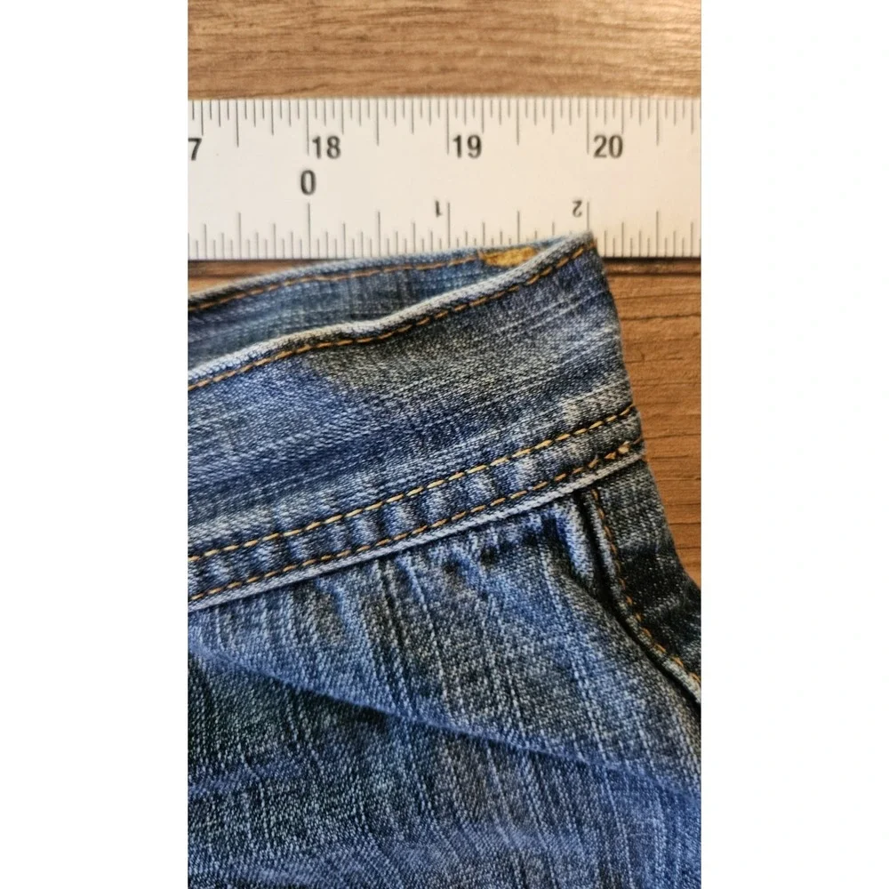 VTG Sean John Jeans 40 Blue Baggy Wide Leg Hip Hop Rap Skater Hammer Loop Y2K